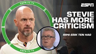 I dont understand what Erik ten Hag is trying to say 🗣️ Stevie Nicol has MORE CRITICISM  ESPN FC [upl. by Laefar221]