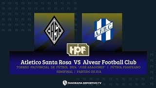 TORNEO PROVINCIAL DE FUTBOL 2024 SEMIFINAL  IDA  ATLETICO SANTA ROSA VS ALVEAR FBC [upl. by Arrotal232]