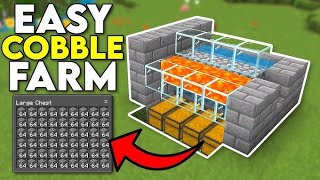 How to get UNLIMITED Cobblestone in Minecraft in 2024 [upl. by Eesak]