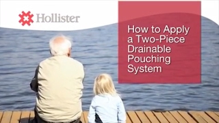 How to Apply a TwoPiece Drainable Ostomy Pouching System [upl. by Nuris]