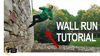 How to Horizontal Wall Run  How To Parkour Tutorial  Tapp Brothers [upl. by Annavoeg865]