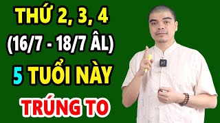 Đúng 3 Ngày Tới 5 Con Giáp Thần Tài Hộ Mệnh Vượt Qua Đại Hạn ĐỔI ĐỜI Thành Công Sau Rằm tháng 7 ÂL [upl. by Moira]