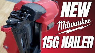 Milwaukee M18 15Gauge Finish Nailer Review OLD VS NEW [upl. by Akelahs]