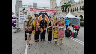 KL BORNEO HALF MARATHUN 2024  MERDRKA SQUARE KUALA LUMPUR RDYVLOGS [upl. by Aksel]