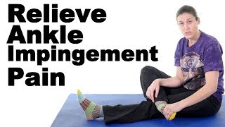 Ankle Impingement Stretches amp Exercises for Pain Relief  Ask Doctor Jo [upl. by Haff]