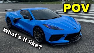 What It’s Like Driving A C8 Corvette POV [upl. by Pyle894]