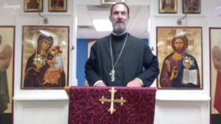 Fr Josiah Trenham Nativity Retreat at St John the Evangelist Orthodox Church Tempe AZ 111916 [upl. by Harneen]