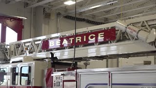 Beatrice Fire Department says mild winter weather brings drought fire danger [upl. by Rochell874]