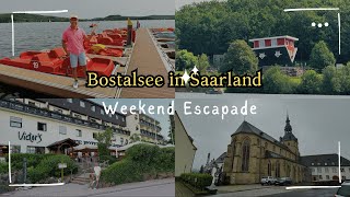 BOSTALSEE in Saarland Germany 🇩🇪 Escaped bostalsee saarland travel thorkenn [upl. by Hanyaz]