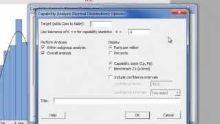 How to Assess Process Capability using Minitab 17 [upl. by Auqinimod222]