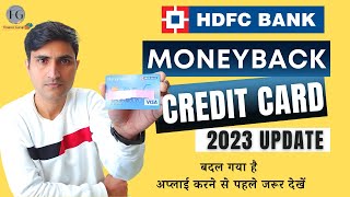 HDFC Moneyback Credit Card 2023 Update  Credit Limit Review Features Benefits Eligibility [upl. by Eiffub541]