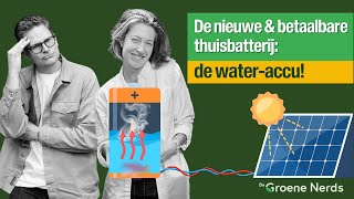 WATERACCU 🔋 De nieuwe amp betaalbare thuisbatterij [upl. by Reaht]