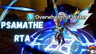 The Power Of Psamathe Water Fairy King In RTA Summoners War [upl. by Akinej]