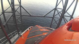 The first official populated dive on lifeboat FF1200 [upl. by Neumann]