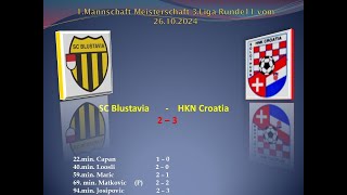 1Mannschaft Meisterschaft 3Liga SC Blustavia  HKN Crotia Solothurn [upl. by Gnouv]