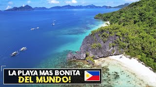 LA PLAYA MÁS BONITA del MUNDO El Nido FILIPINAS 🇵🇭 [upl. by Refotsirhc]