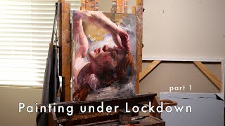 Lockdown Painting Session part 1  Matt Talbert [upl. by Pillihp]