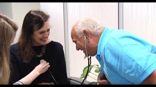 Heart Transplant Recipient Meets Donor Family For The First Time [upl. by Nnalatsyrc]