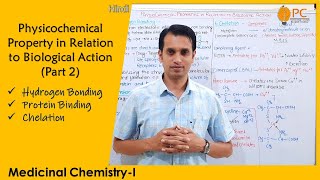 Physicochemical Properties in Relation to Biological Action Part 2  Medicinal Chemistry 1 [upl. by Aniakudo532]