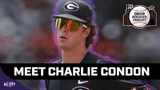 Get to know Rockies top prospect Charlie Condon [upl. by Sane]