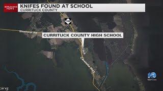 Knives confiscated at Currituck County High School [upl. by Dicks183]