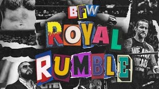 BFW Royal Rumble 23  30 Man Royal Rumble Match WWE Figures PicFed [upl. by Ailuj]