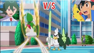 Ash Farfetch Vs Rinto Gallade Rematch  Farfetch Evolved [upl. by Aisek]