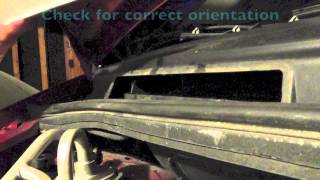 Ford Windstar Cabin Filter Replacement 2003 [upl. by Hola]