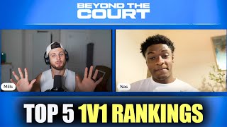 NAS RANKS TOP 5 1v1 Players On YouTube Talks Devinthelab 1v1 and Nas vs Skoob [upl. by Boar]