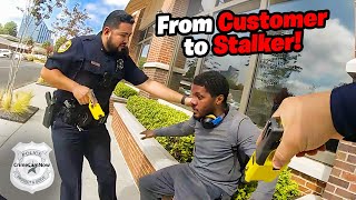 Cops Arrest Stalker Who Pretends to Be a Customer [upl. by Anehs]