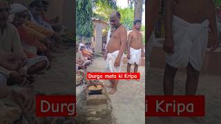 Maa Durga Devi karaha puja me bhani Bhagat ke shishya ji ka karaha Puja reels video yadav shorts [upl. by Eliza]