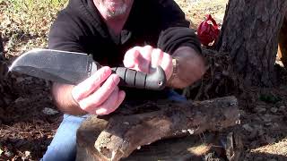 KABAR Warthog  An All Around Useful Knife  Sharp Saturday [upl. by Valentia]