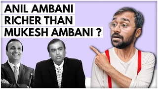 Anil Ambani Richer than Mukesh Ambani LLAShorts 176 [upl. by Yekcor]