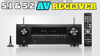 The Best 51 And 52 AV Receivers For The Money  Best 5 Channel AV Receiver For 2022 [upl. by Friedberg815]