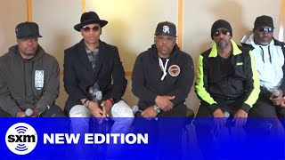 New Edition React to Jacquees Calling Himself the King of RampB  SiriusXM [upl. by Ahsatak571]