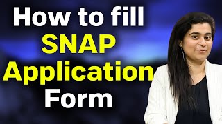 SNAP Exam 2024  How To Fill SNAP Application Form  Step By Step Form Filling Process  MBA Guide [upl. by Jaine]