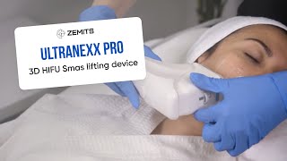 Zemits Ultranexx Pro  a 3D HIFU Smas lifting device for face and body skin tightening [upl. by Raynor272]