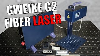 Metal Engraving Laser is Crazy Fast Gweike G2 Fiber Laser [upl. by Moselle199]