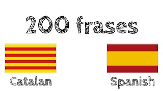 200 frases  Catalán  Español [upl. by Ydda]