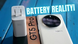 Realme GT 5 Pro 5G  BATTERY LIFE REALITY 🤯 [upl. by Mil]