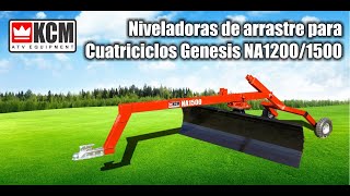 Videos de Usuarios Niveladora de Arrastre para cuatriciclos Genesis NA100012001500 [upl. by Risteau]