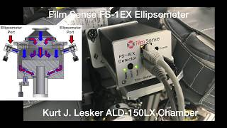 Film Sense In Situ Ellipsometer integrated on a Kurt J Lesker ALD Chamber [upl. by Shetrit]