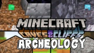 minecraft Archeology in 117 update [upl. by Reinold]