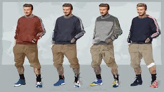 David Beckhams Fashion Evolution  How Has He Impacted Football Style [upl. by Hollister]