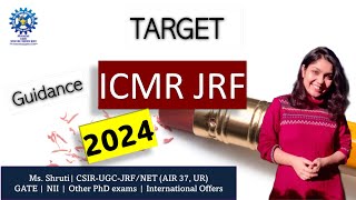 ICMR JRF 2024  Paper Discussion nta icmr jrf phd phdentrance lifesciences socialscience [upl. by Quickman]