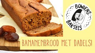 Bananenbrood met dadels [upl. by Oir]