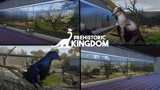 Building a Microraptor amp Archaeopteryx Aviary  Prehistoric Kingdom [upl. by Eiramanitsirhc]