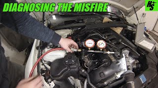 BMW 323i Misfire Diagnosis Part 1  How To [upl. by Alexis]