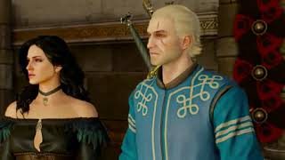 WITCHER 3 DEATH MARCH WALKTHROUGH 99 THE KING IS DEAD LONG LIVE THE KING SEXY YENNEFER CUTSCENE [upl. by Lovett]