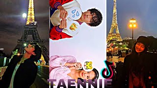 TAENNIE TIKTOK EDITS COMPILATION 2023  Taehyung BTS amp Jennie BLACKPINK  PT 2 [upl. by Darcie]